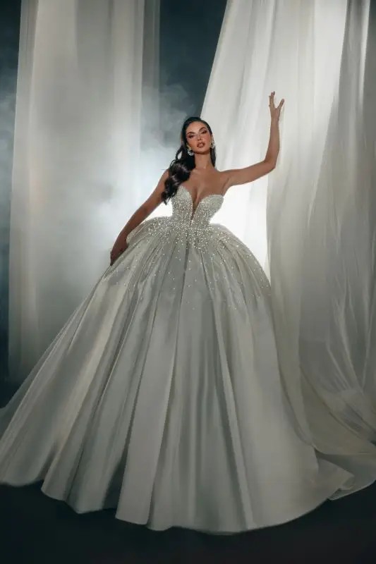 evas bridals international wedding gown