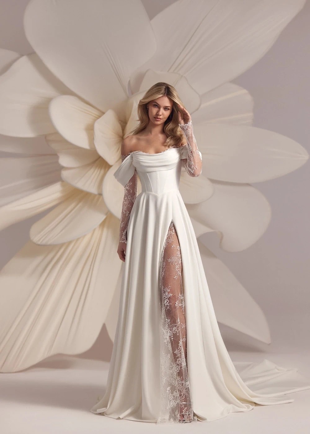 evas bridals international wedding gown