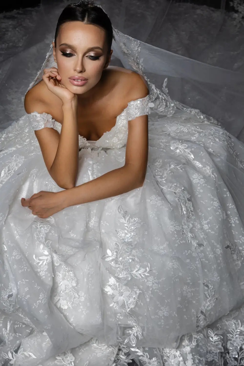 evas bridals international wedding gown