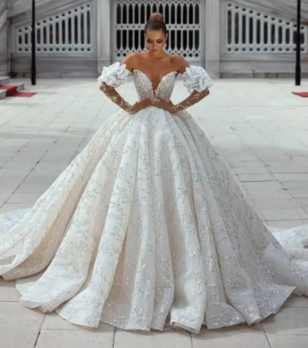 evas bridals international wedding gown