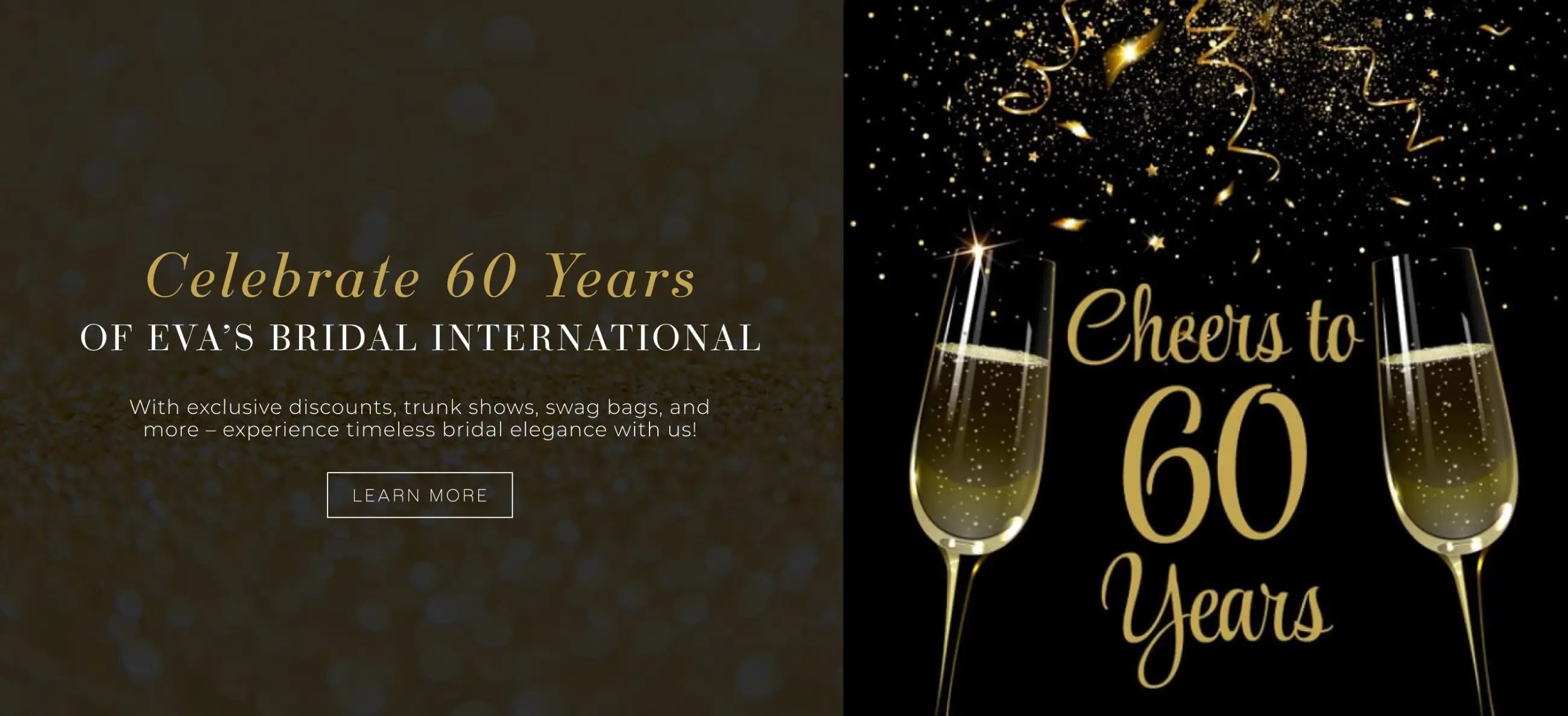 Celebrate the 60th Anniversary of Eva's Bridal International